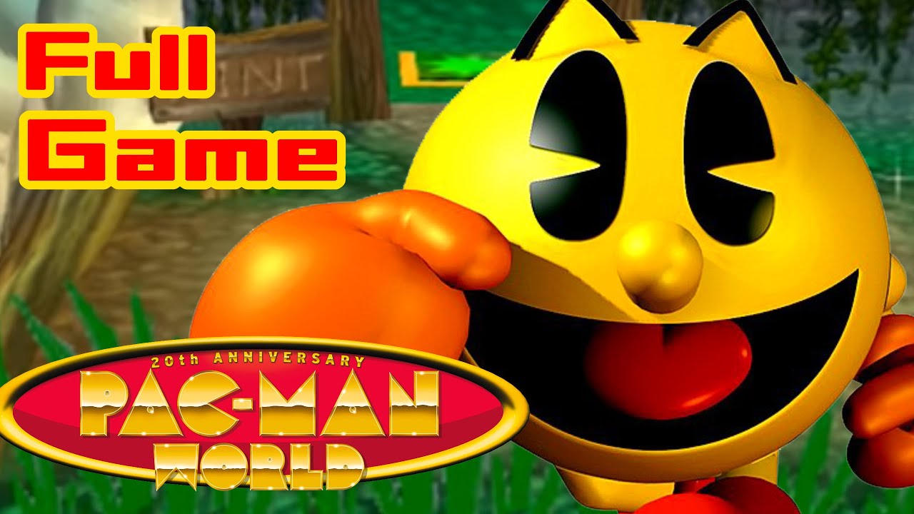 Pac-Man World (PS1) Full Game Longplay