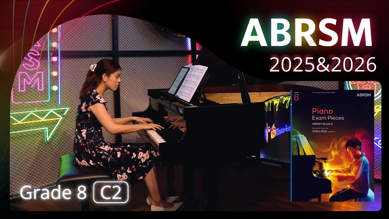ABRSM Piano 2025 - 2026 Grade 8 C2 Maple Leaf Rag [青苗琴行 x 香港演藝精英協會]