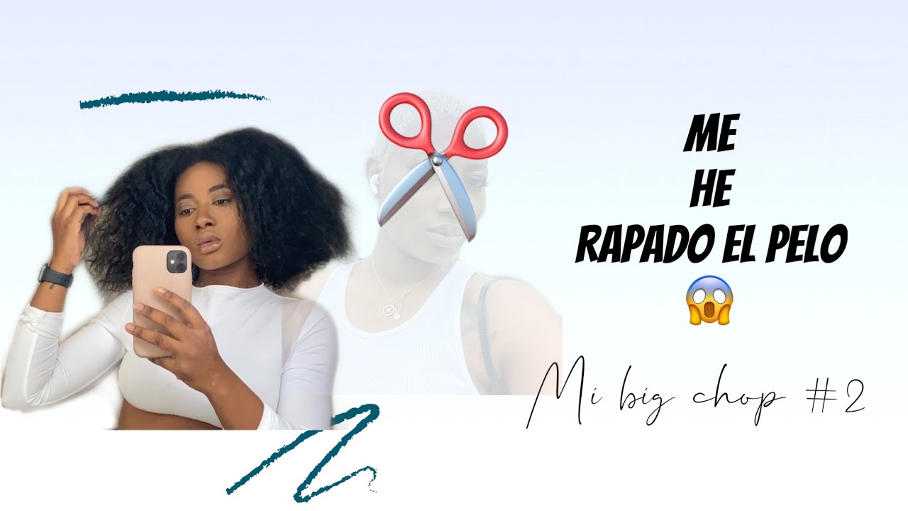 Me he RAPADO el PELO || Mi segundo GRAN CORTE || BIG CHOP #2