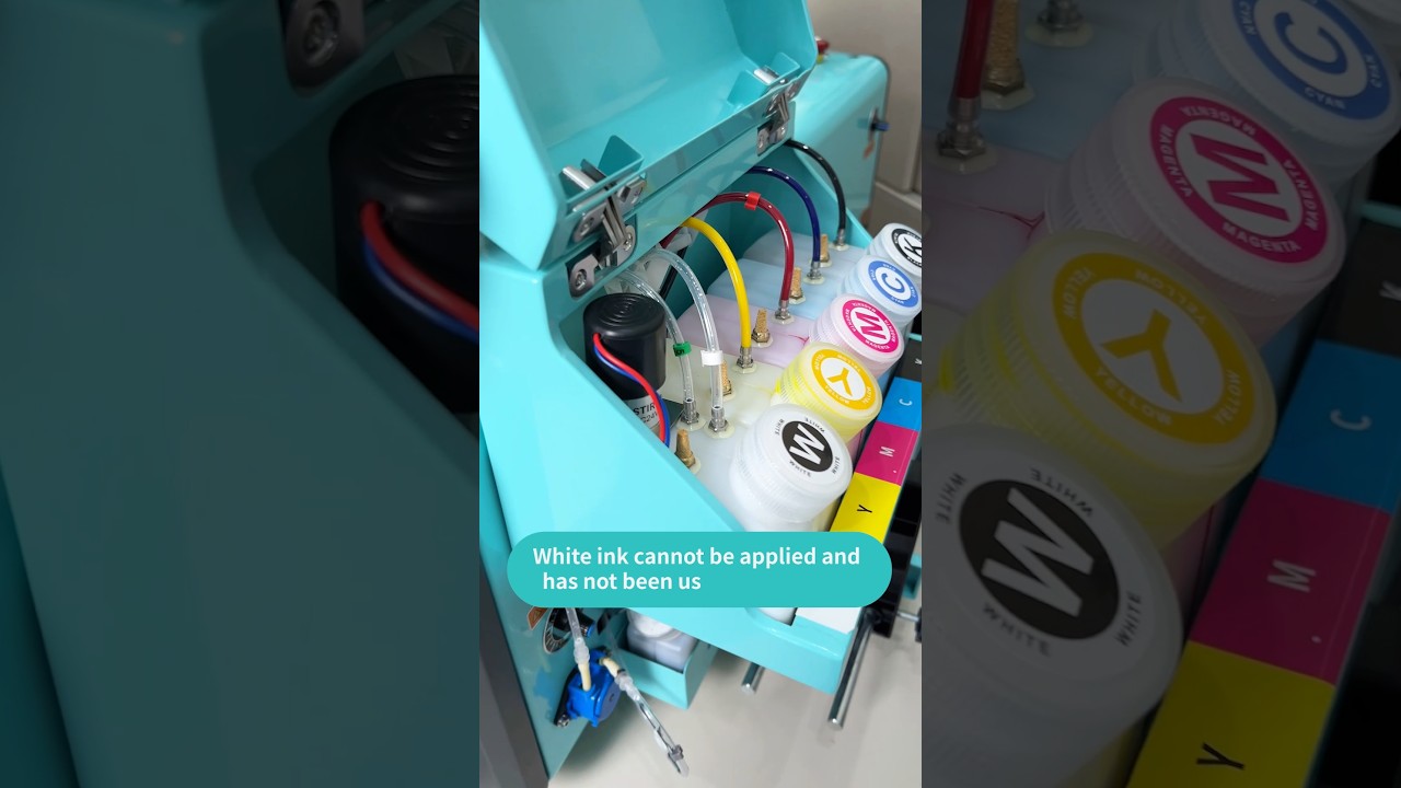 DTF Printer Tips💡-How to maintenance when air enters ink tube the ink tube is abnormal?#pydlife