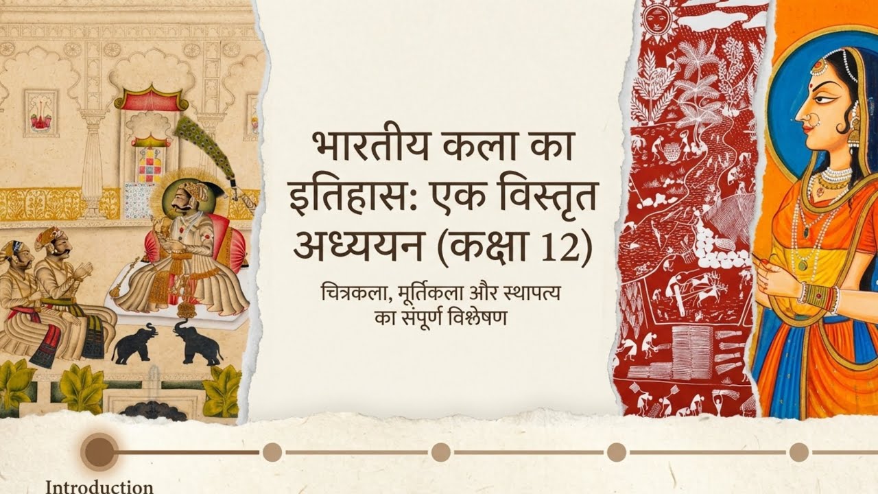 NCERT सार: भारतीय कला का परिचय (कक्षा 12) | Important for All Teaching Exams