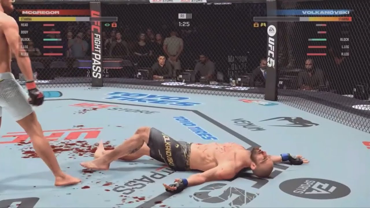 Elite Striking Against Randoms On UFC 5