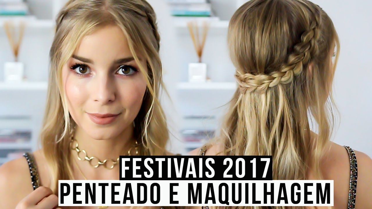 FESTIVAIS 2017 - PENTEADO E MAQUILHAGEM PARA FESTIVAL | Alice Trewinnard