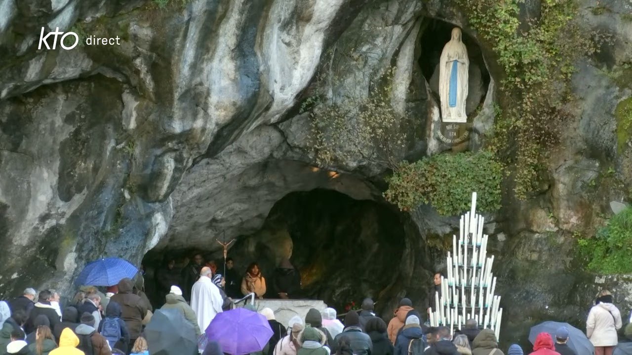 Chapelet du 10 janvier 2026 à Lourdes