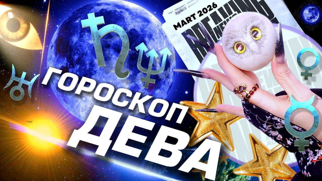 ⭐️🔭 ДЕВА - ГОРОСКОП НА МАРТ | ГЛАВНЫЕ НОВОСТИ ИЗ КОСМОСА | СИЛА ПЕРЕМЕН | НЕЖНЫЙ АСТРОЛОГ
