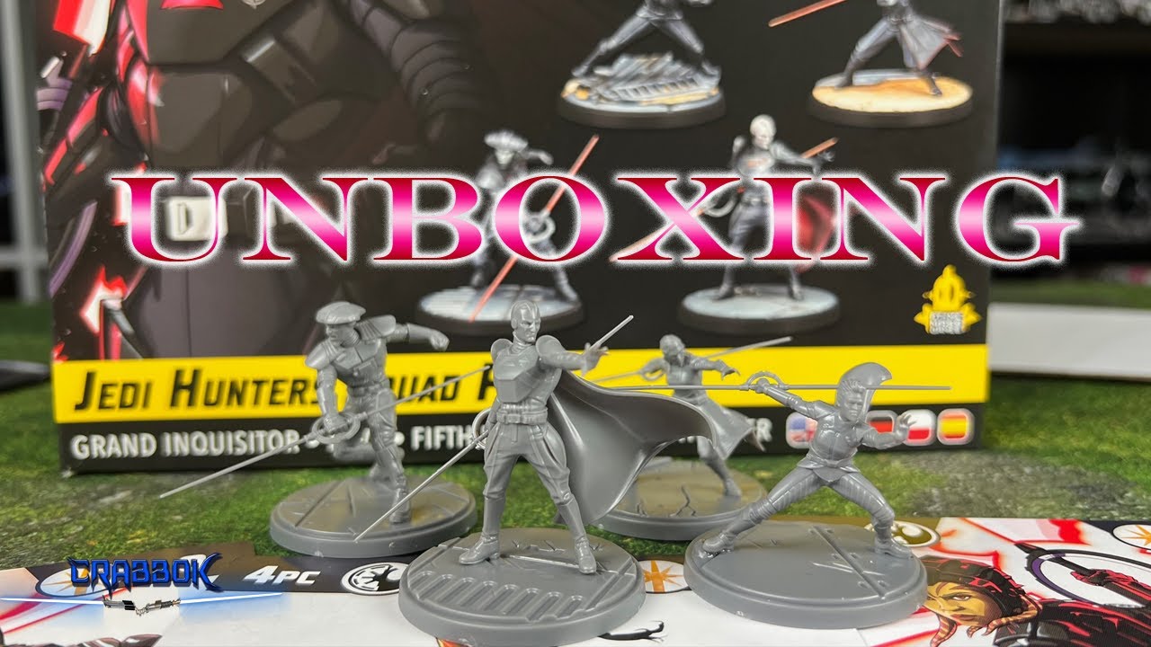 Inquisitors!  Jedi Hunters Unboxing - Star Wars Shatterpoint