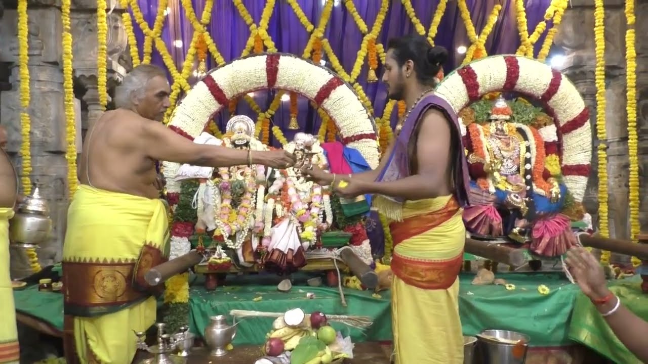Sri Someswarswamy Kalyanam / Bangalore Temple / swami rupam