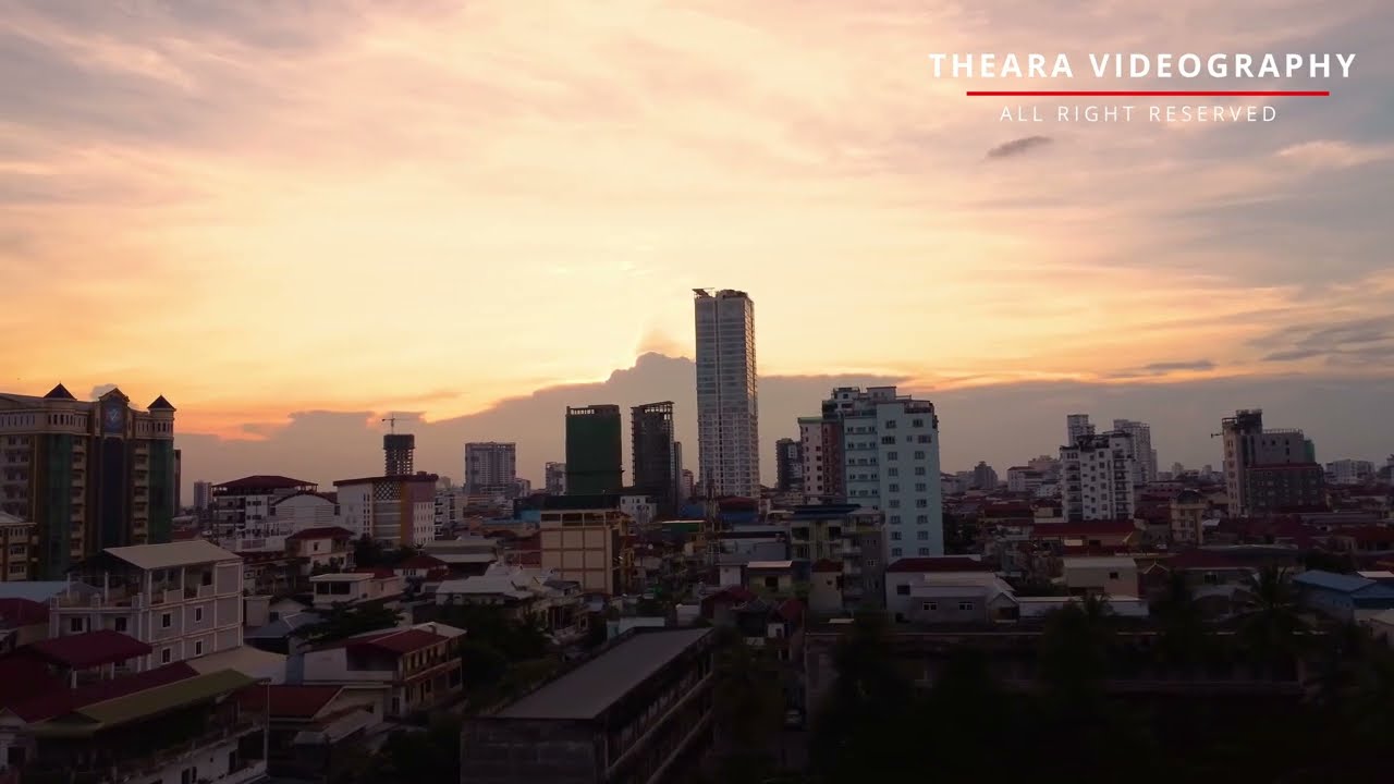 Phnom Penh Unveiled: Drone Footage of Fast-Growing Cityscape Phnom Penh 2024