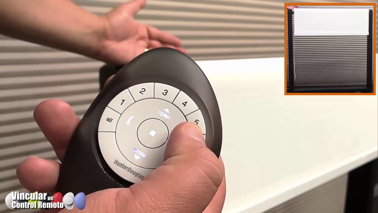Así de fácil programas tus Cortinas y Persianas con tu Control PowerView™