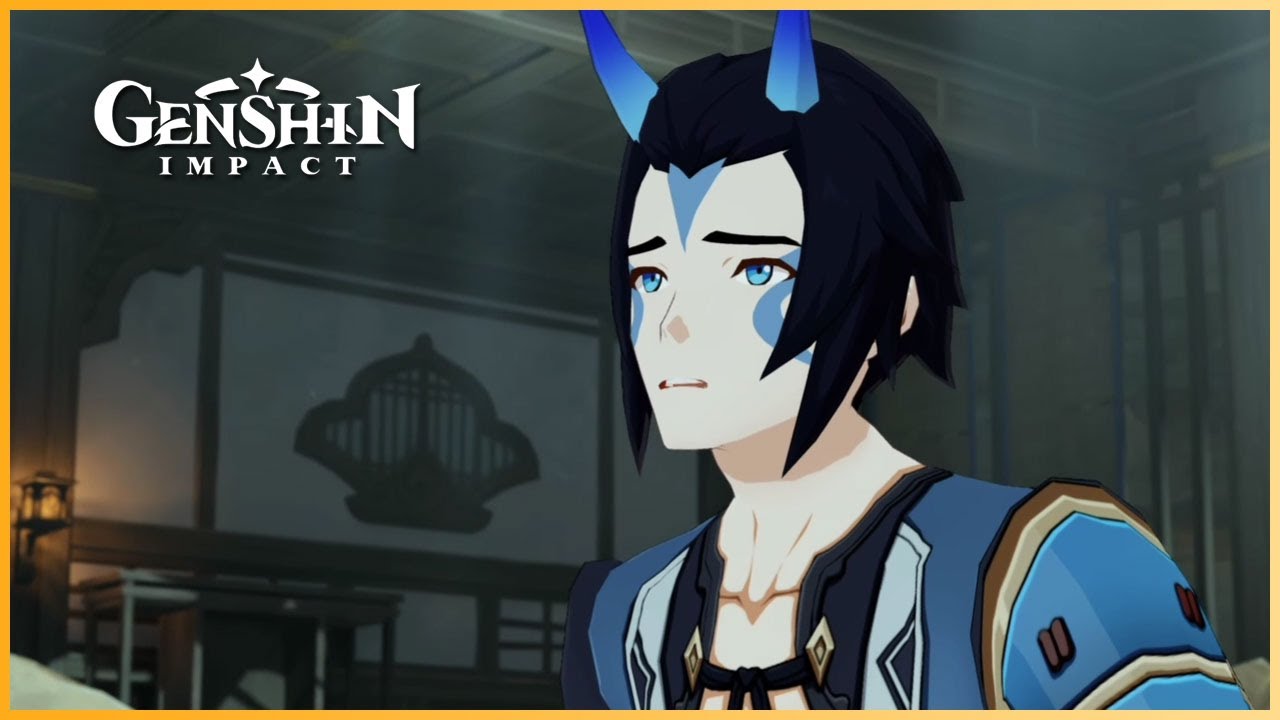 Itto Saves Takuya The Blue Oni Cutscene | Arataki Itto Story Quest | Taurus Iracundus Chapter