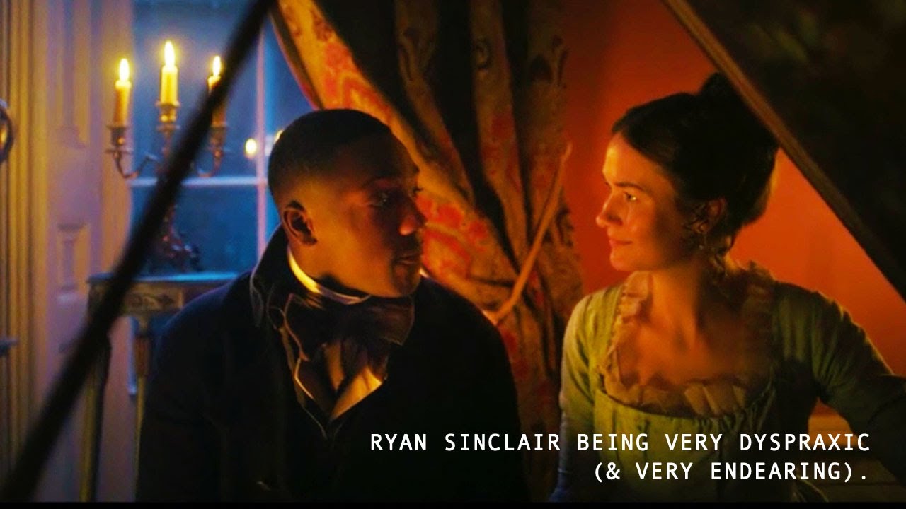 doctor who's ryan sinclair being very dyspraxic (& very endearing).