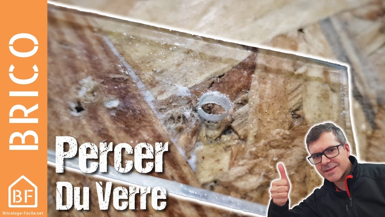 Comment percer du verre sans le casser ?