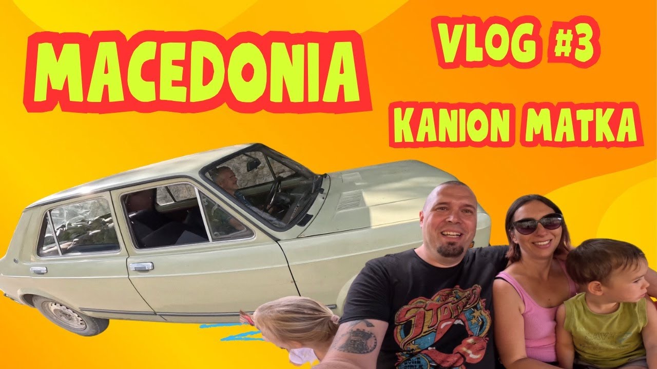 Macedonia Komunikacja Miejska Skopja Kanion Matka VLOG #3