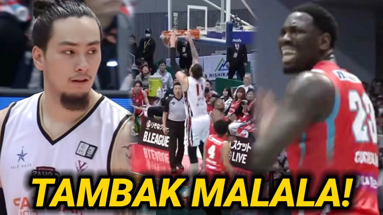 Tambak Malala! Frustrated Import ng Hiroshima sa ginawa ni Kai Sotto. Ubos Import ng Koshigaya!