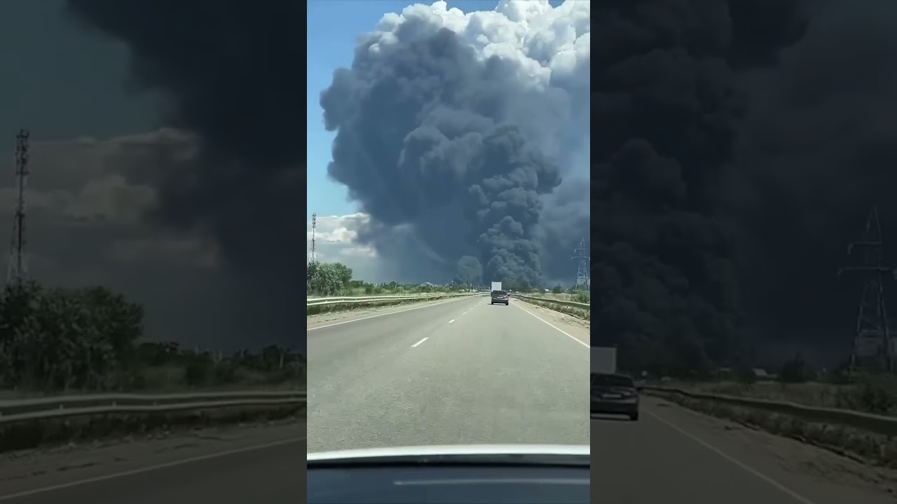 The fire continues to spread