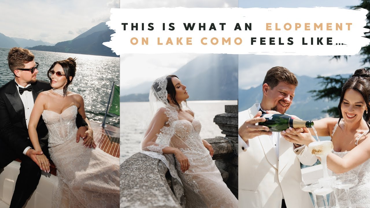 Lake Como Elopement is Your Best Choice