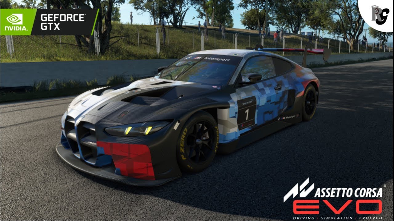 BMW M4 GT3 EVO-Track Practice | Assetto Corsa EVO | Steering Wheel Gameplay | 4K | RG Driving