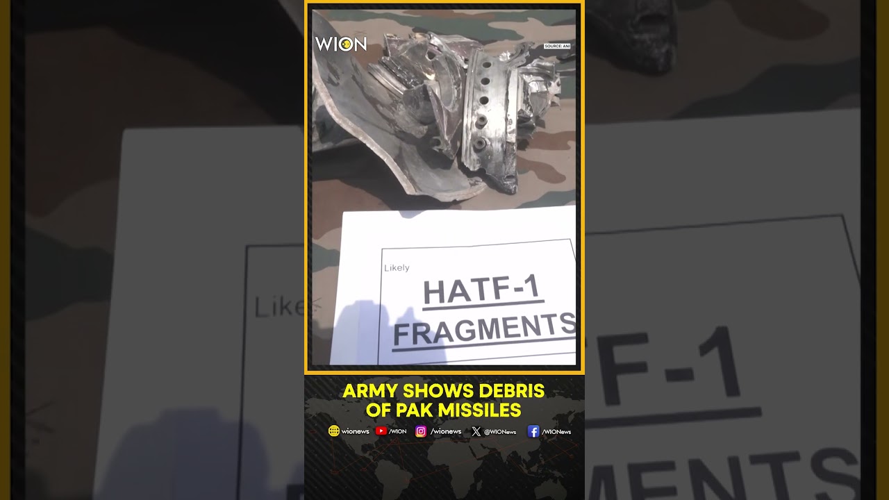 Operation Sindoor | Amritsar: Indian Army Displays Debris of Intercepted Pakistan-Launched Missiles