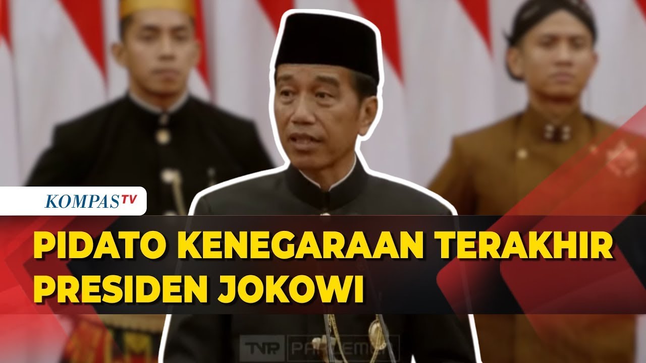 [FULL] Pidato Kenegaraan Terakhir Presiden Jokowi di Sidang Tahunan MPR 2024 Jelang HUT ke 79 RI