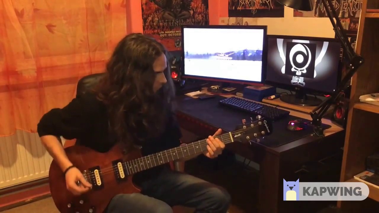Six Feet Under - Caged and Disgraced (Guitar Cover)