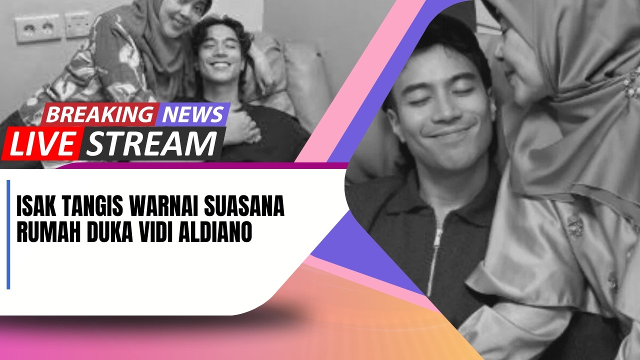 🔴LIVE! TANGIS AIR MATA WARNAI RUMAH DUKA VIDI ALDIANO