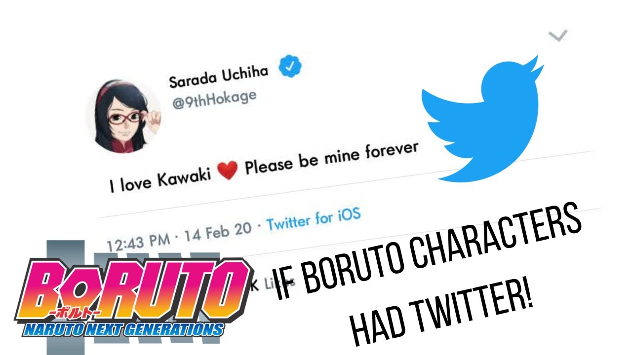 If Boruto Characters had TWITTER || TSM