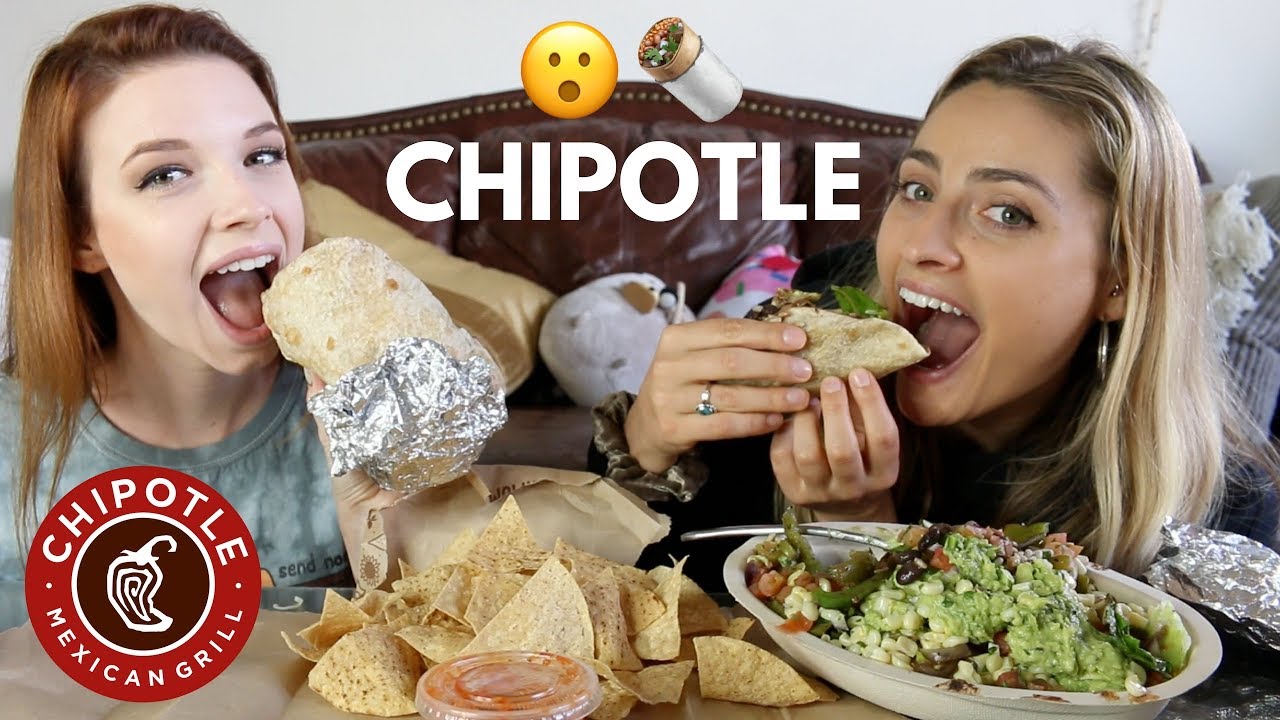 CHIPOTLE MUKBANG!! Marshmello hit on me storytime