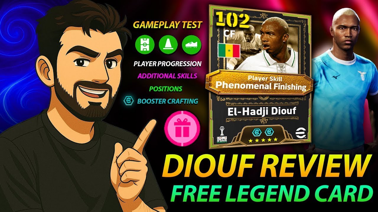 Обзор DIOUF: Новая бесплатная легендарная карточка для всех! Насколько он хорош?