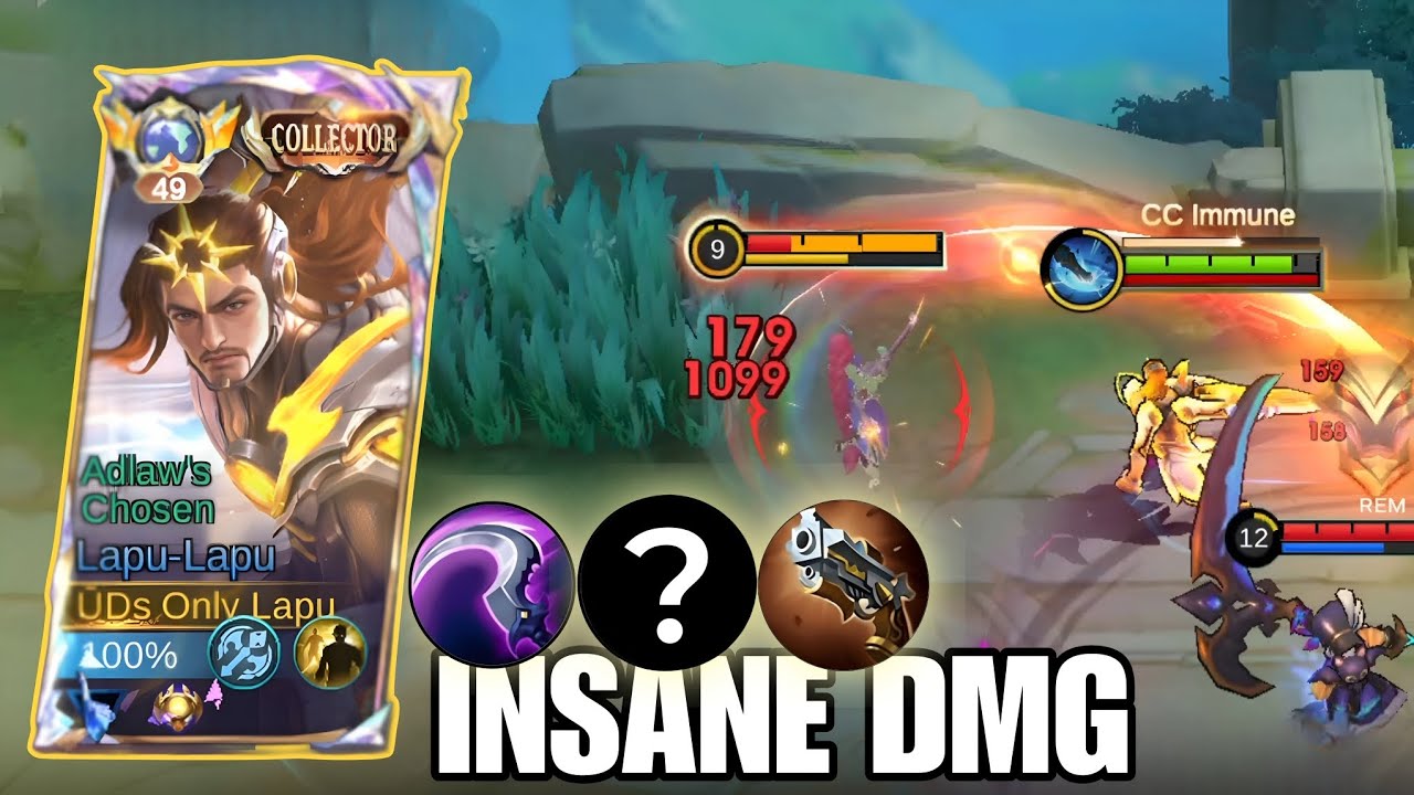 Lapu Lapu Gold lane Full damage Build in Immortal Rank - Solo Queue Top Global Lapu