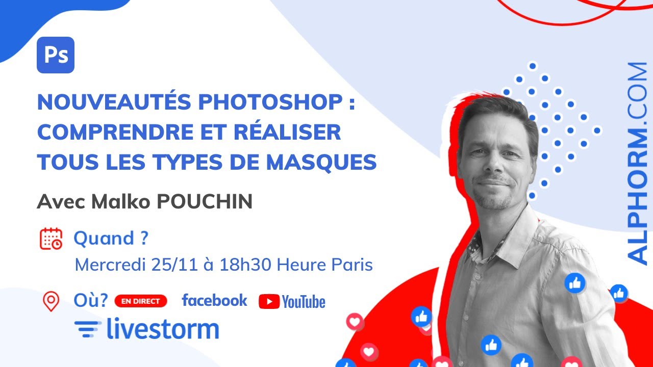 Comprendre et réaliser tous les types de masques dans Photoshop