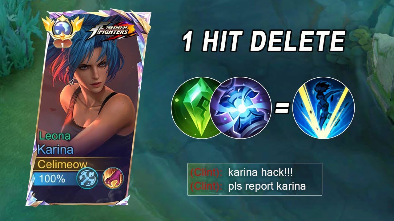 KARINA ONE HIT 100% BURST – NO MERCY GAMEPLAY🥶