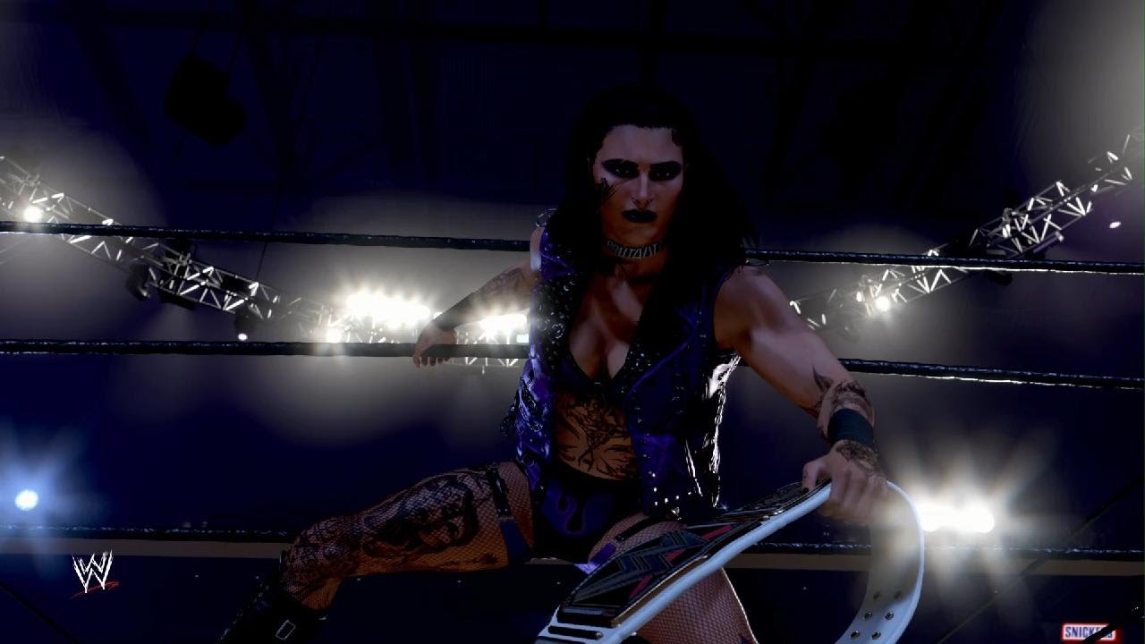 Tiffany Stratton def Rhea Ripley,Iyo Sky to Win WWE Womens Championship