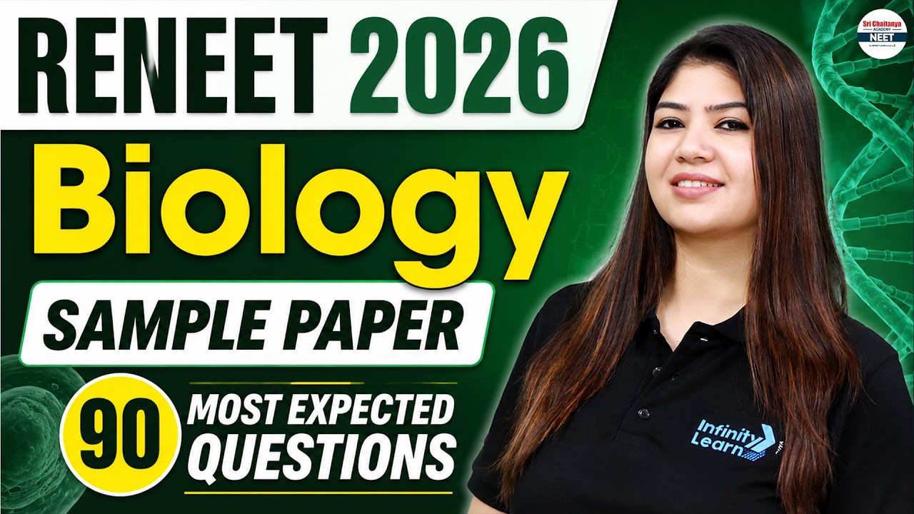 🔥 Re NEET 2026 BIOLOGY Sample Paper | 90 Most Expected Questions | Don't Miss These Questions