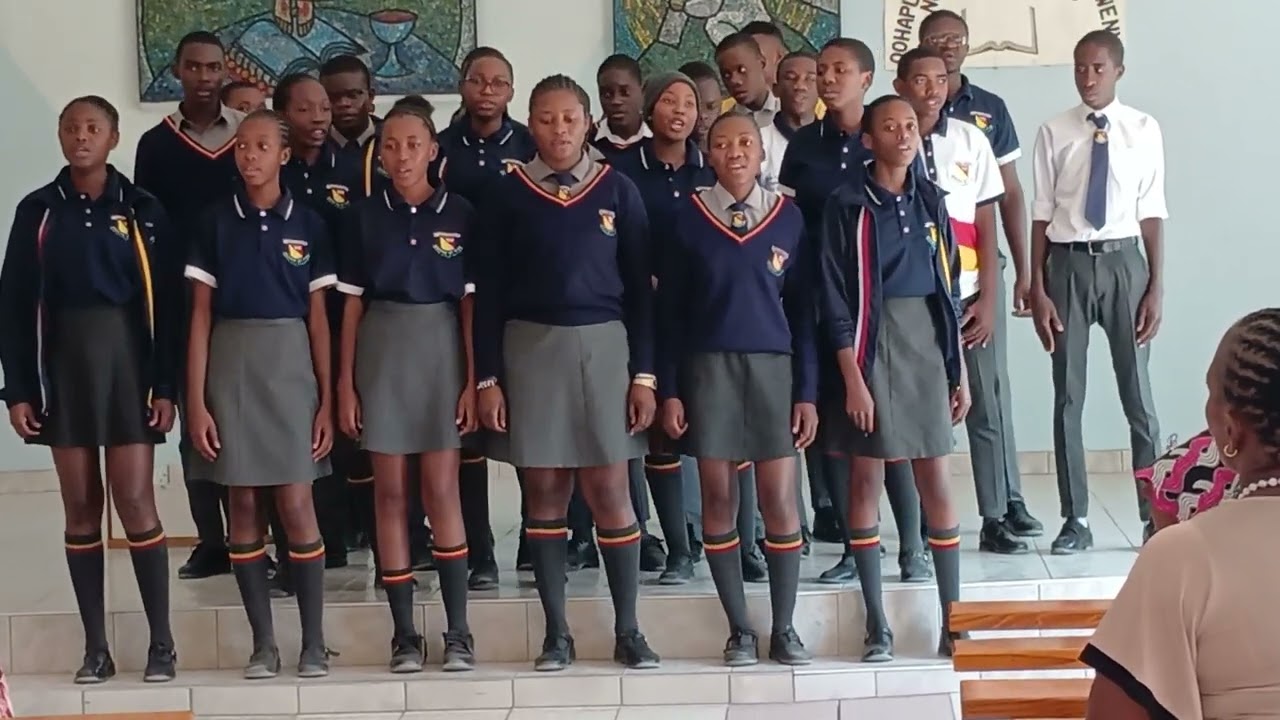 Sung by the Students of Gabriel Taapopi Senior Secondary School in Ongwediva(3)