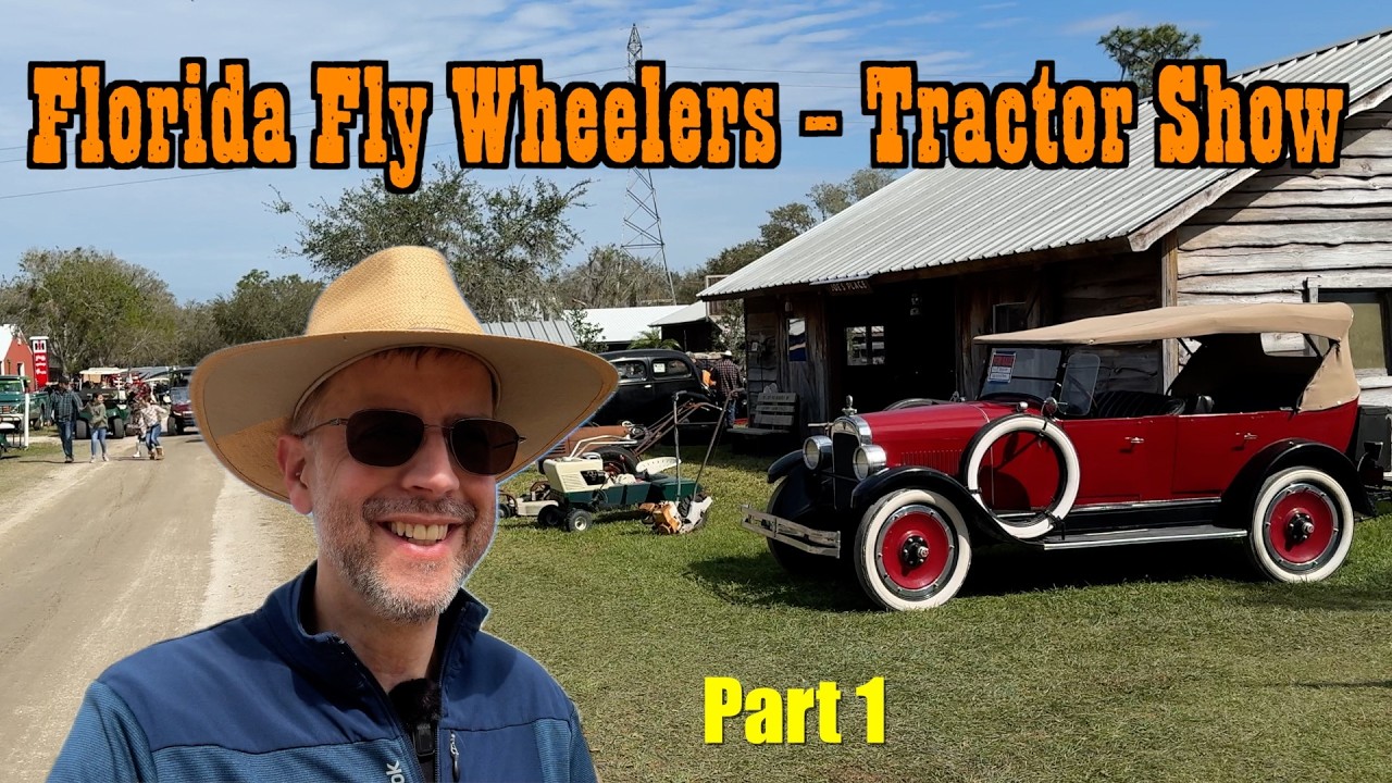 Florida Flywheelers Antique Engine and Tractor Show - PART 1 - Antique Village - Ford Model T