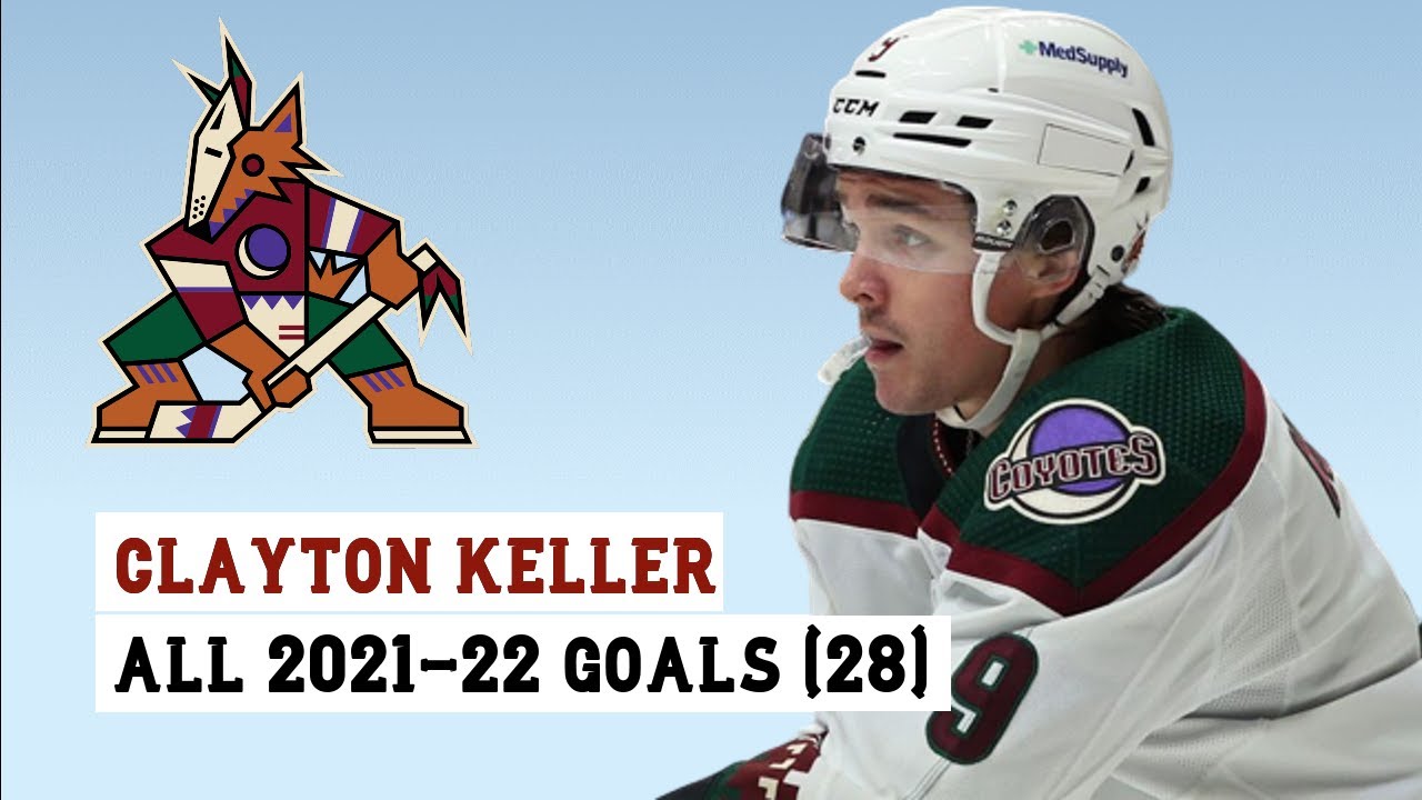 Clayton Keller (#9) All 28 Goals of the 2021-22 NHL Season