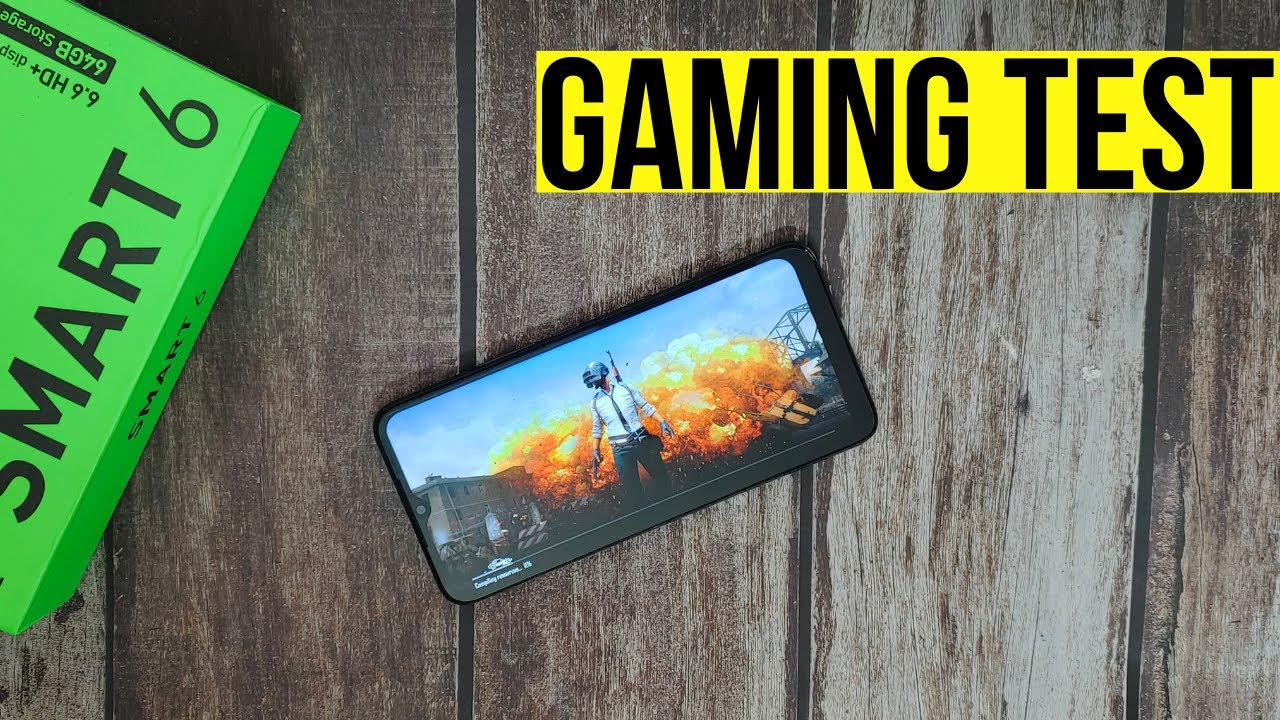 Infinix Smart 6 PUBG Test & Battery Test