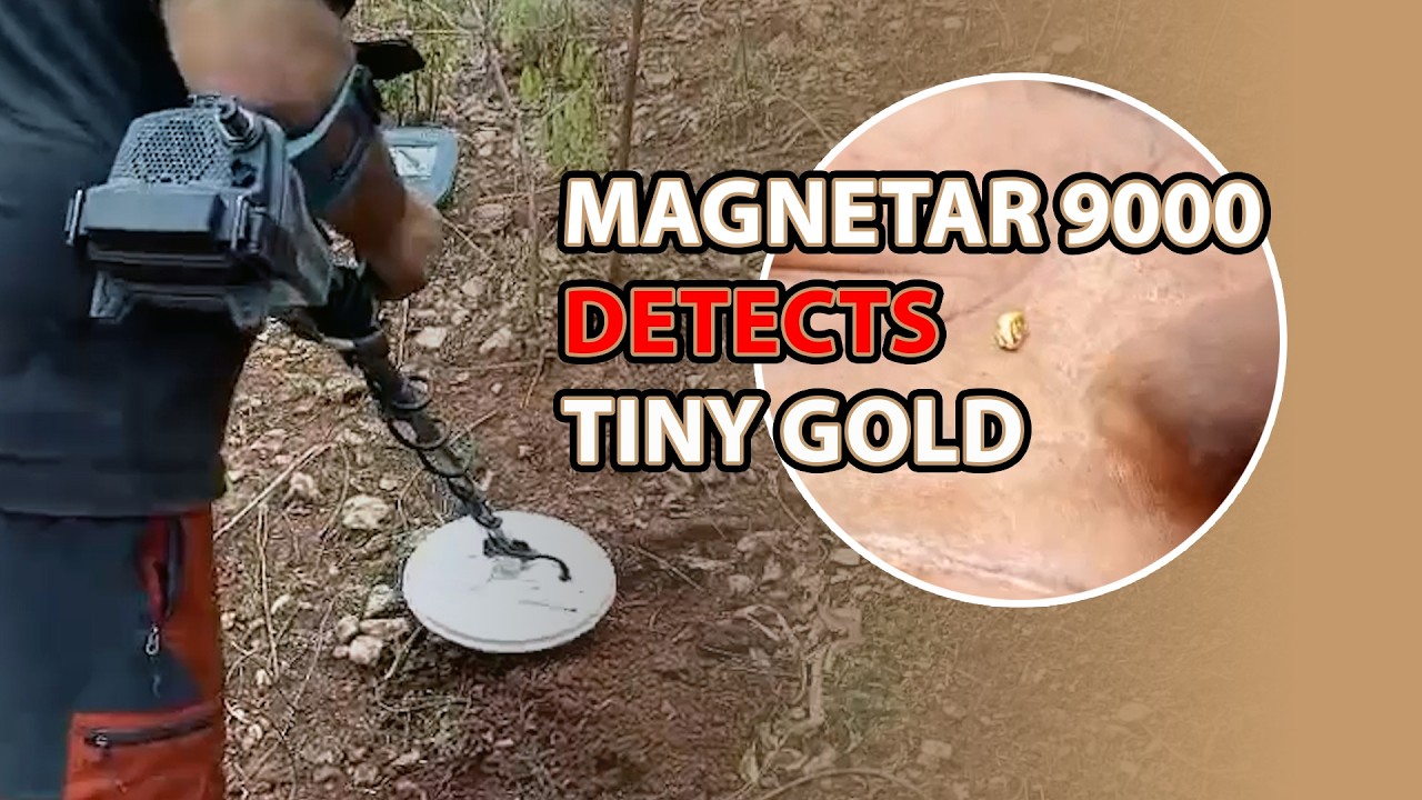 Magnetar 9000 Detects Tiny Gold
