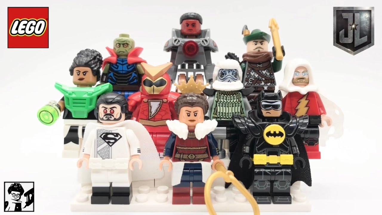LEGO Justice League Custom Minifigure Showcase (Urk-Verse)!