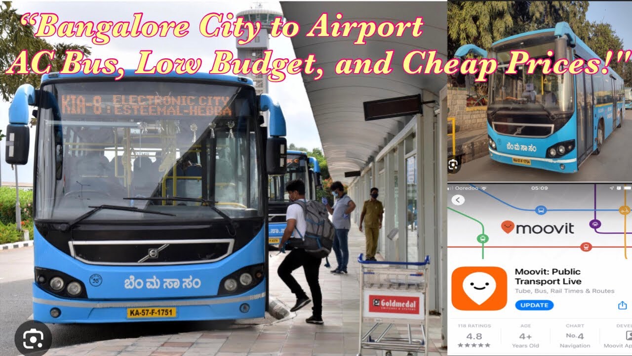 “Bangalore City to Airport & Airport to   Bangalore City - AC Bus, Low Budget, and Cheap Prices!”