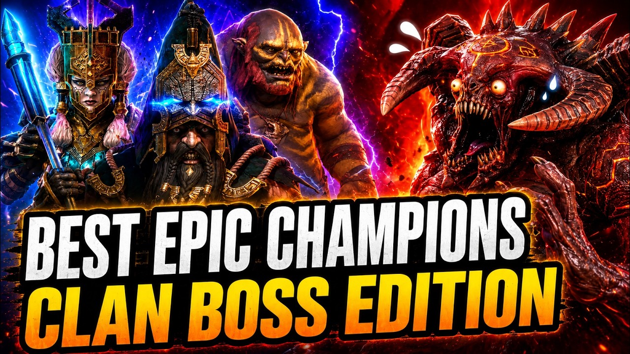 Best Epic Champion to Build in 2026 CLAN BOSS EDITION [ Raid Shadow Legends ]