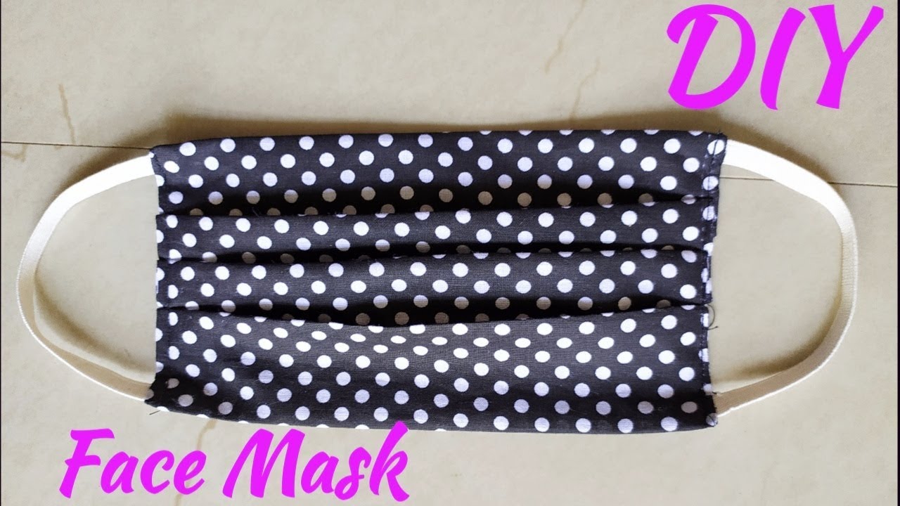 DIY Make Fabric Face Mask at Home | Fabric Mask Sewing Tutorial