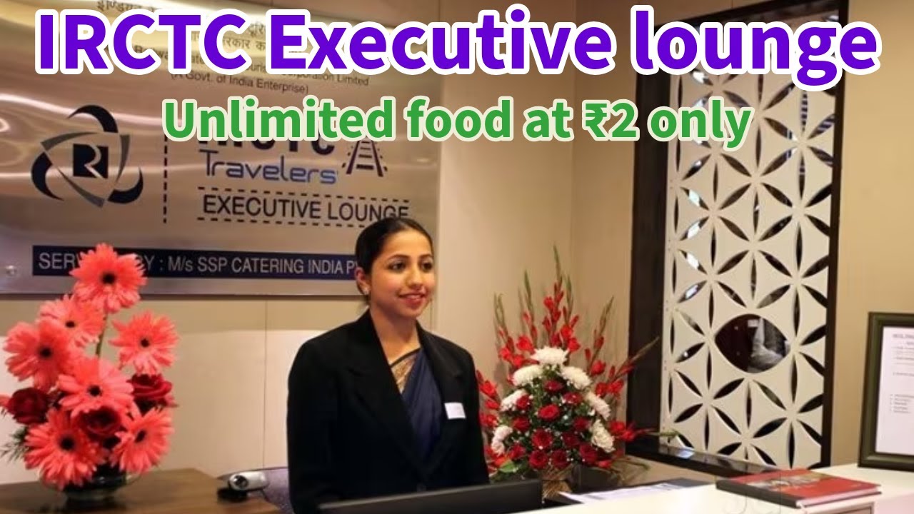 IRCTC executive lounge, New Delhi Platform 1, Paharganj Side.