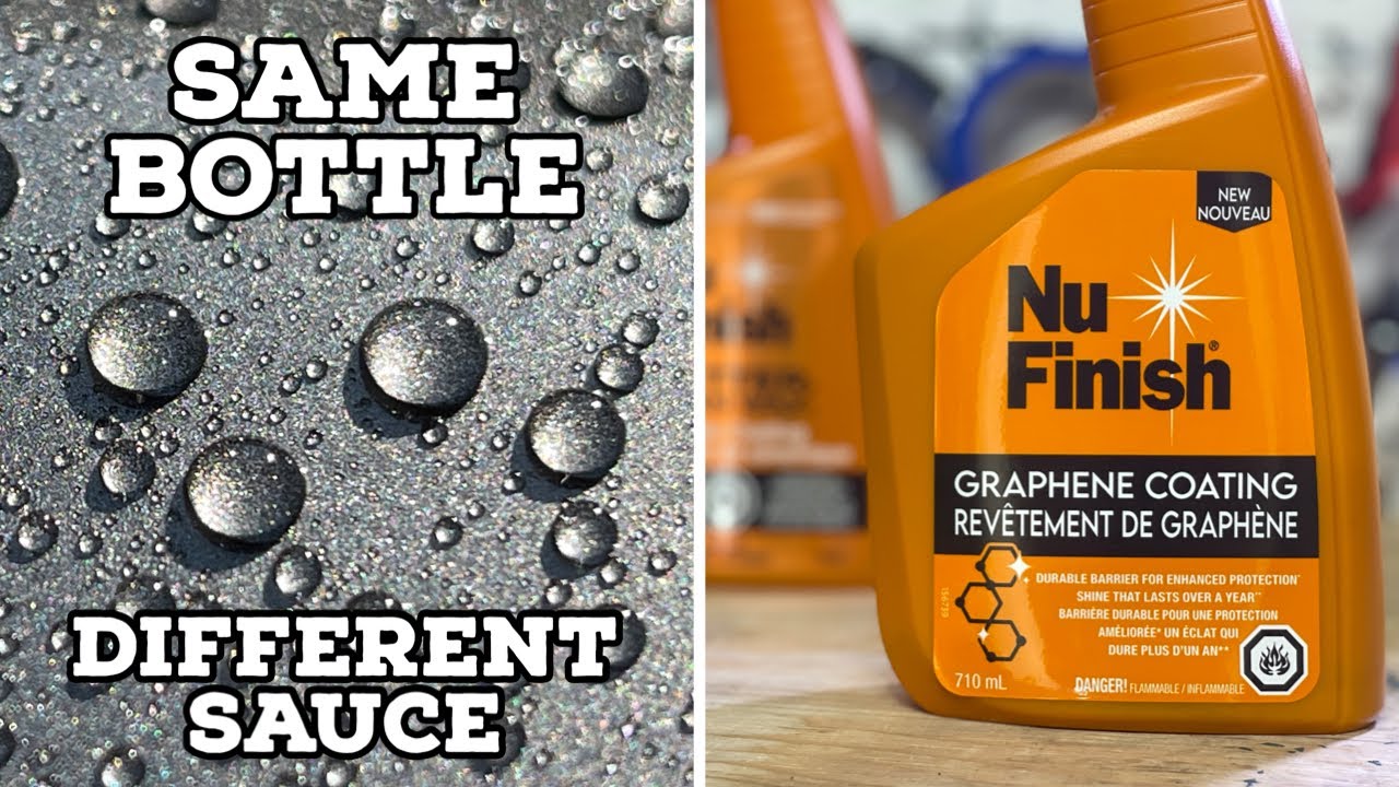 NuFinish Graphene Coating - Same Bottle, Different Sauce - review and comparison!