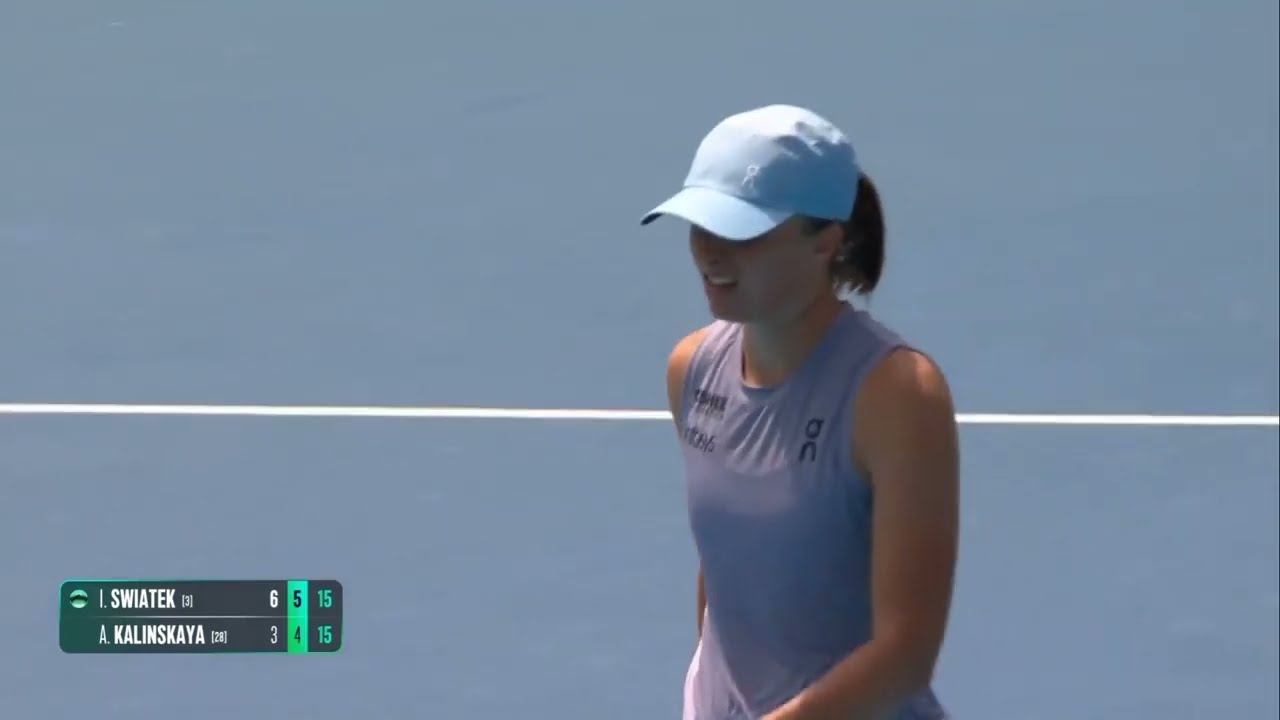 Iga Swiatek vs Anna Kalinskaya | The Pre-Australian Open 2026 Meeting
