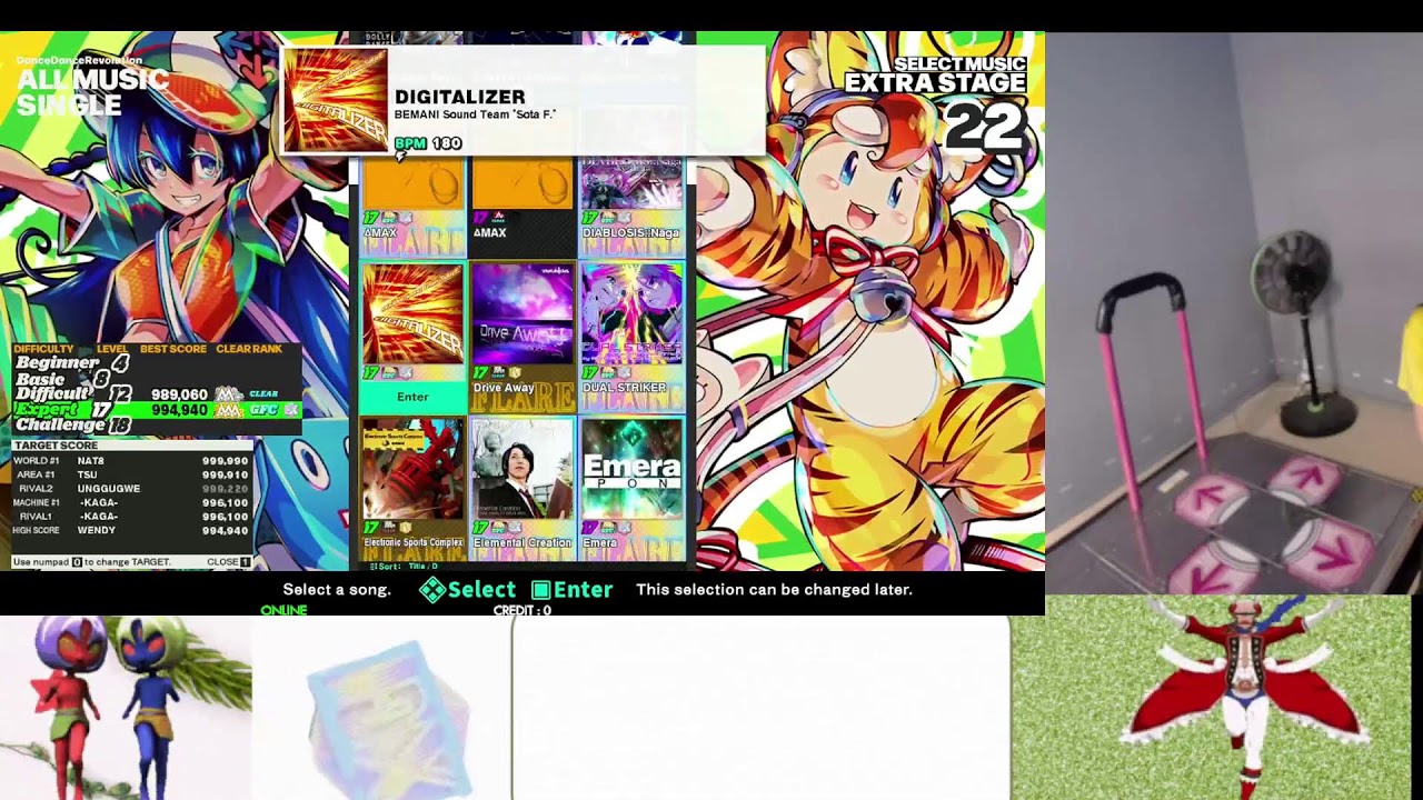 (DDR W) Dragon Blade CSP right training?