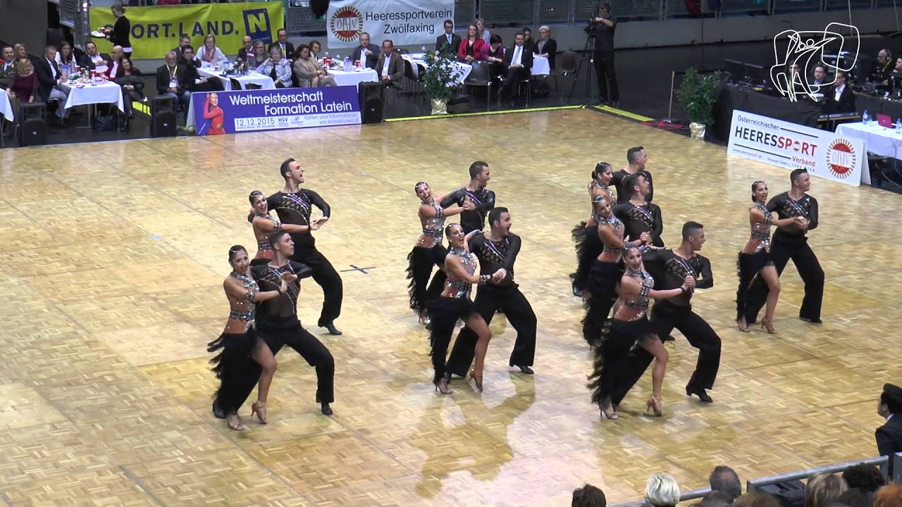 VRACAR FORMATION TEAM, SRB | 2015 World Formation Latin R2 | DanceSport Total