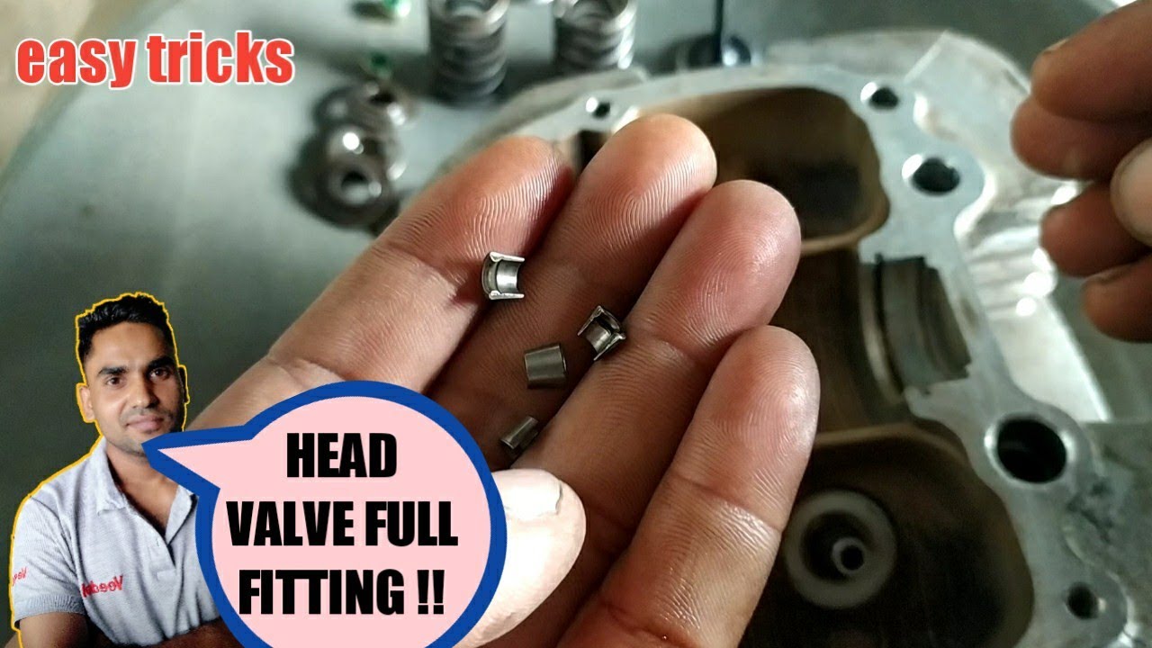 Bike engine repair valve fitting process, motorcycle engine।  👍🔥 Rk service center