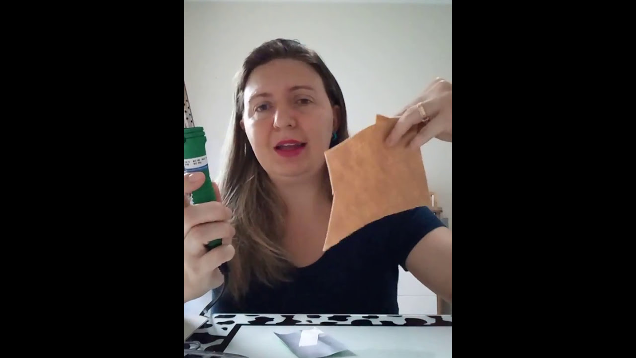 Como cortar feltro de forma f&aacute;cil e r&aacute;pida e molde de alum&iacute;nio