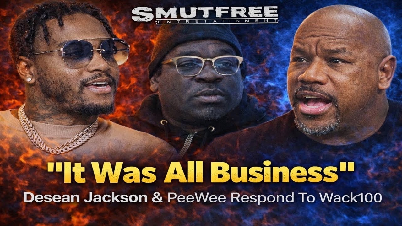 DeSean Jackson & PeeWee Respond To Wack100 Drama 😳 “It Was All Business”